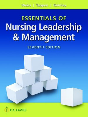 cover image of Essentials of Nursing Leadership and Management